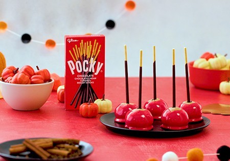 Pocky Chocolate Recipe Idea: Cinnamon Spice Pocky Cake Pops 